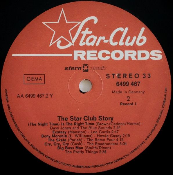 Various - The Star-Club Story - 2 Vinilos | Star-Club Records (6641 131) - 6