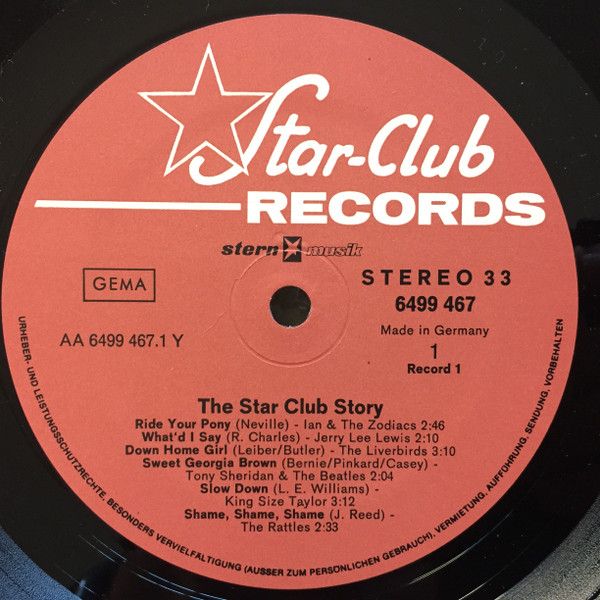 Various - The Star-Club Story - 2 Vinilos | Star-Club Records (6641 131) - 5