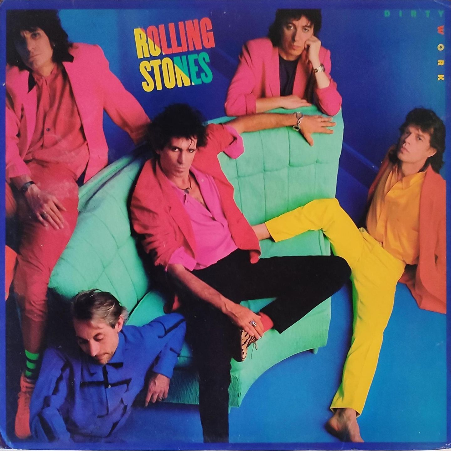 The Rolling Stones - Dirty Work - Vinilo | Rolling Stones Records (CBS 86321) The Rolling Stones - Dirty Work - Vinilo | Rolling Stones Records (CBS 86321)