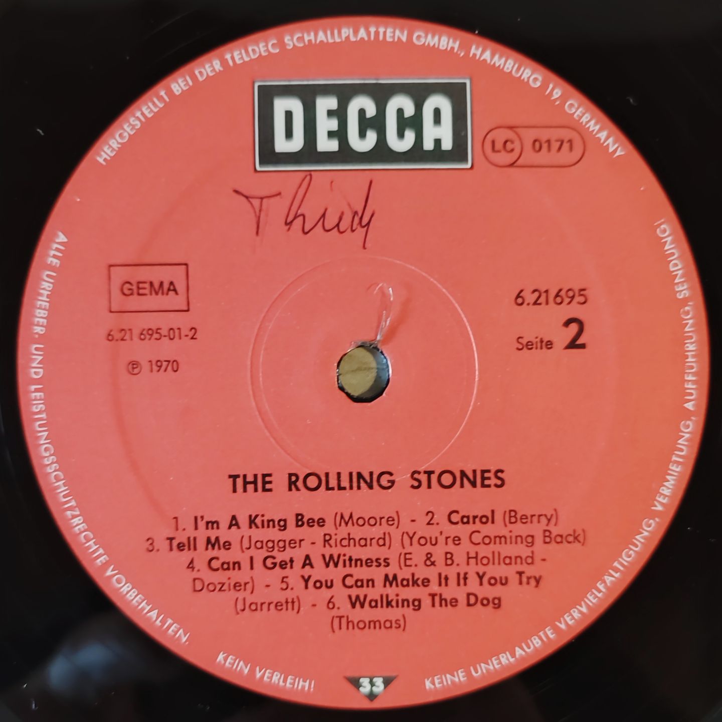 The Rolling Stones - The Rolling Stones - Vinilo | Decca (6.21695 AF) - 4 The Rolling Stones - The Rolling Stones - Vinilo | Decca (6.21695 AF) - 4