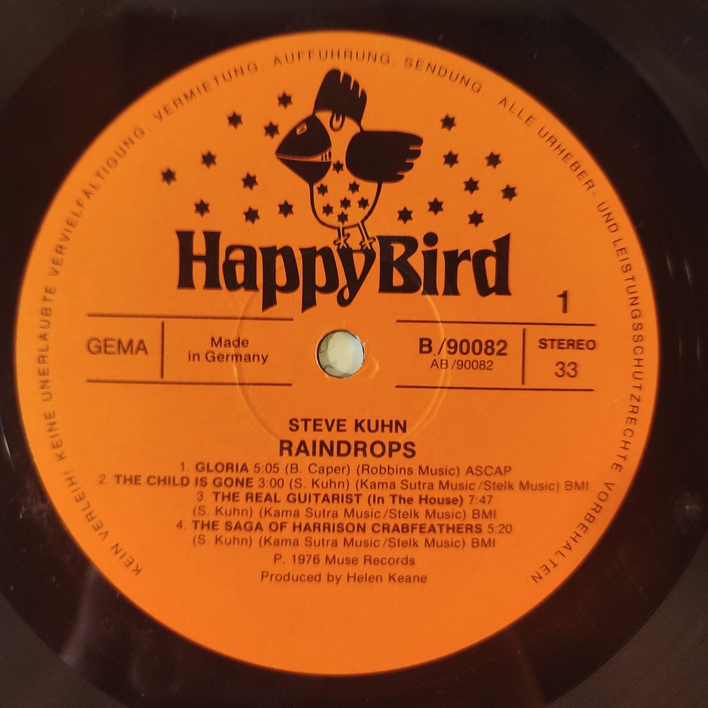 Steve Kuhn - Raindrops - Vinilo | Happy Bird (B/90082) - 3