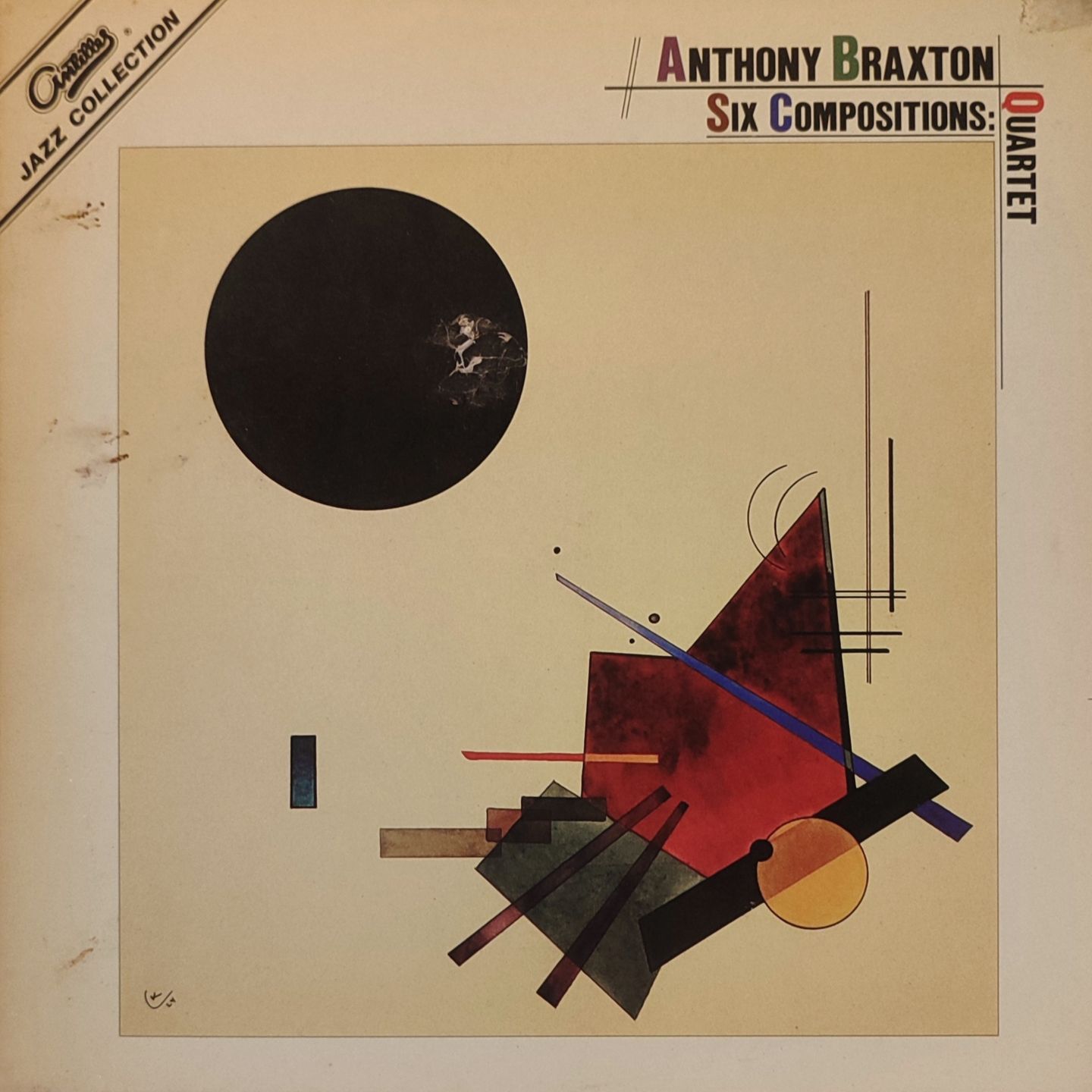 Anthony Braxton - Six Compositions: Quartet - Vinilo | Antilles (1-205108)
