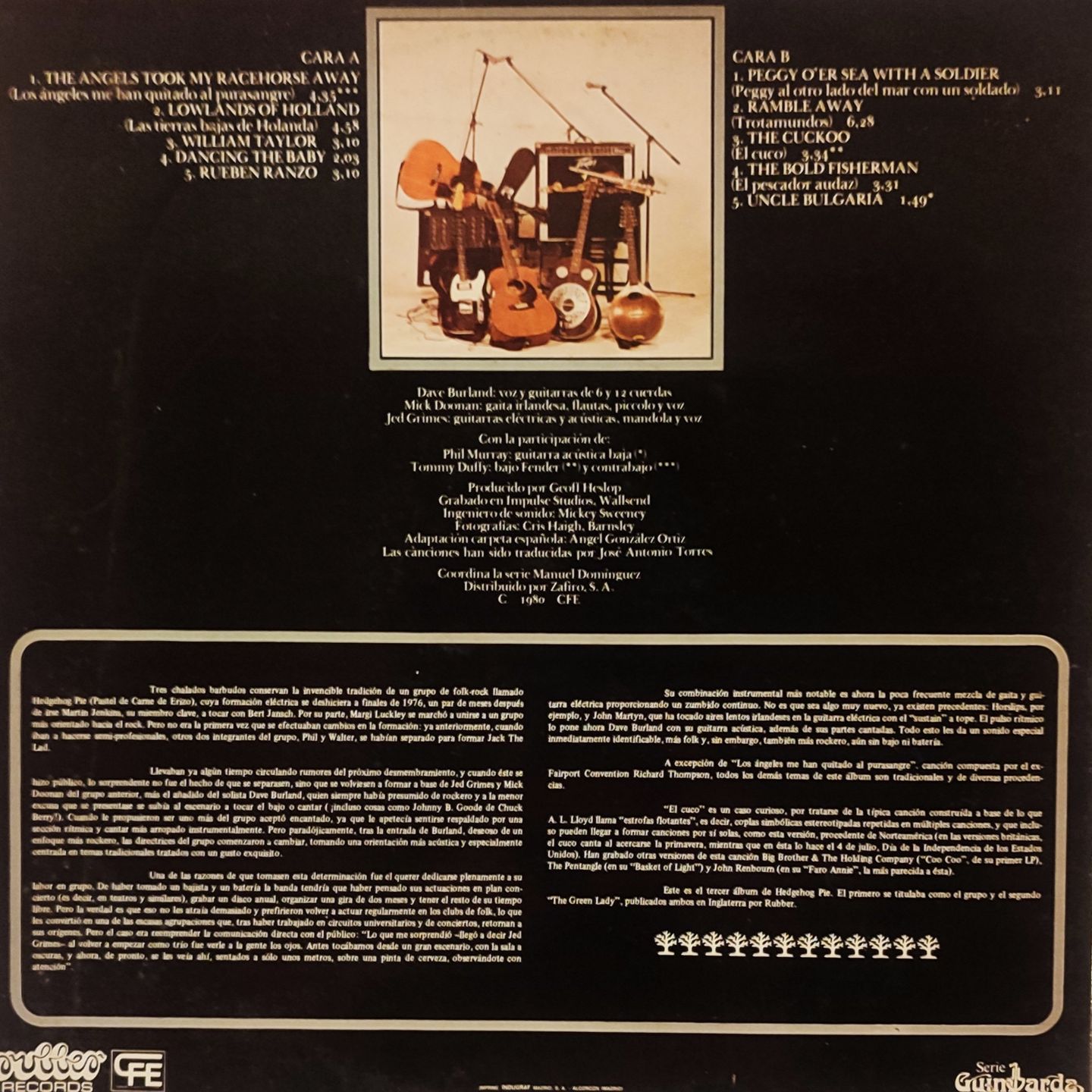 Hedgehog Pie - Just Act Normal - Vinilo | Rubber Records (GS-11077) - 2