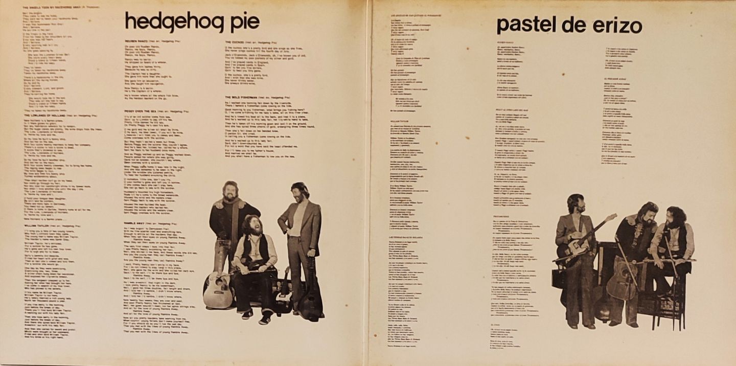 Hedgehog Pie - Just Act Normal - Vinilo | Rubber Records (GS-11077) - 3