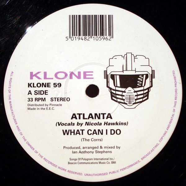 Atlanta - What Can I Do / Don't Stop (I Like It) | Klone Records (KLONE 59)
