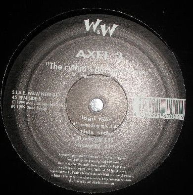 Axel 3 - The Rythm's Gonna Get You | W&W New (W&W NEW 011) - main Axel 3 - The Rythm's Gonna Get You | W&W New (W&W NEW 011) - main