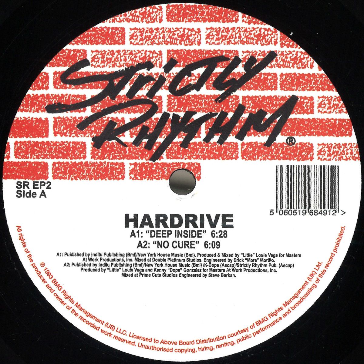 Hardrive (Louie Vega) - Deep Inside | Strictly Rhythm (SREP2)