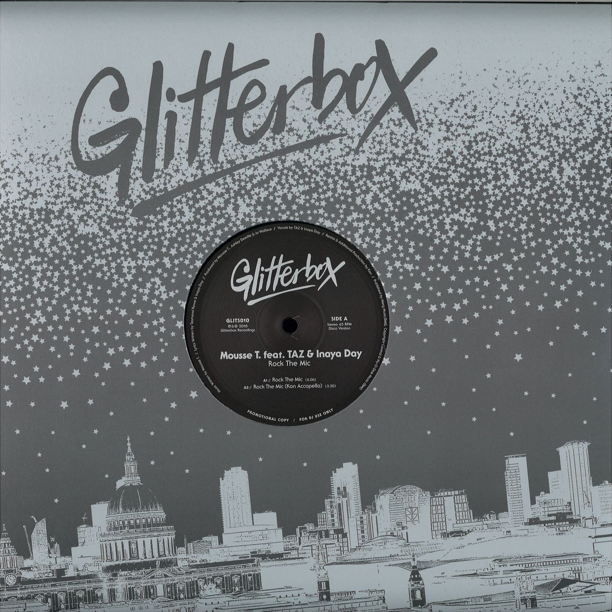 Mousse T. Feat Taz  &  Inaya Day - Rock The Mic | GLITTERBOX (GLITS010)