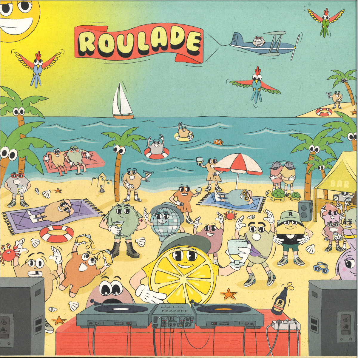 Various Artists - Gaston's Holidays | Roulade Records (RLD003) Various Artists - Gaston's Holidays | Roulade Records (RLD003)