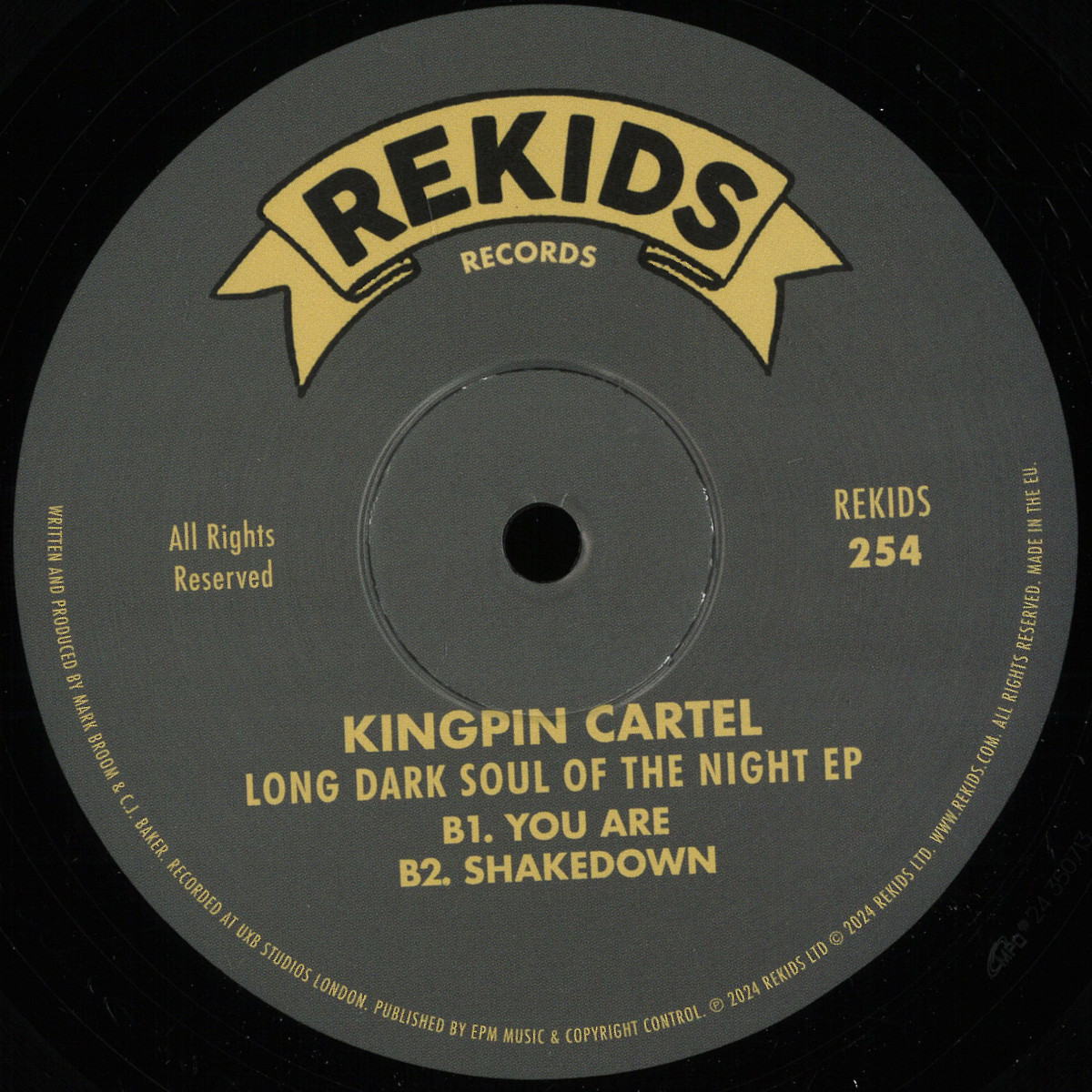 Kingpin Cartel - Long Dark Soul Of The Night | Rekids (REKIDS254)