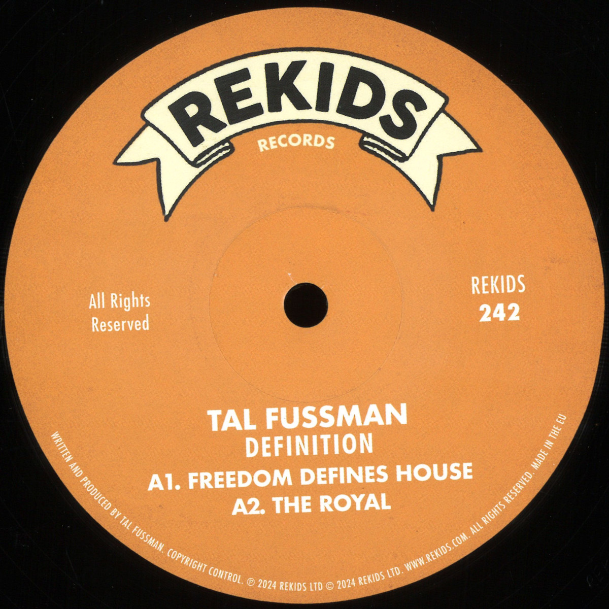 Tal Fussman - Definition | Rekids (REKIDS242) - main