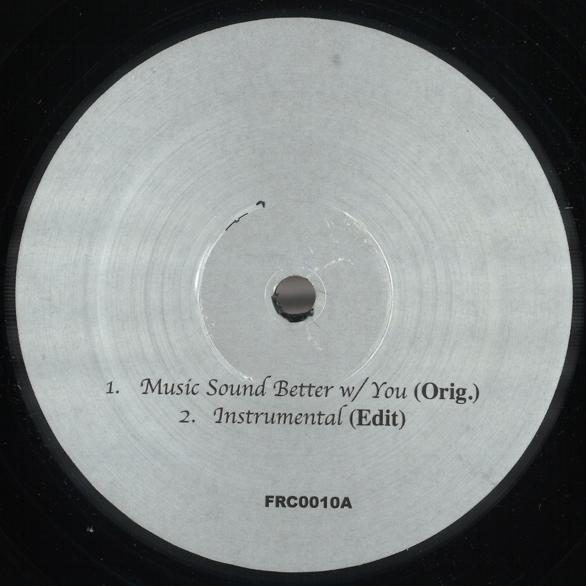Stardust  &  Pepe Bradock - Music Sounds Better With You / Burnin' | Not On Label (FRC010) - main