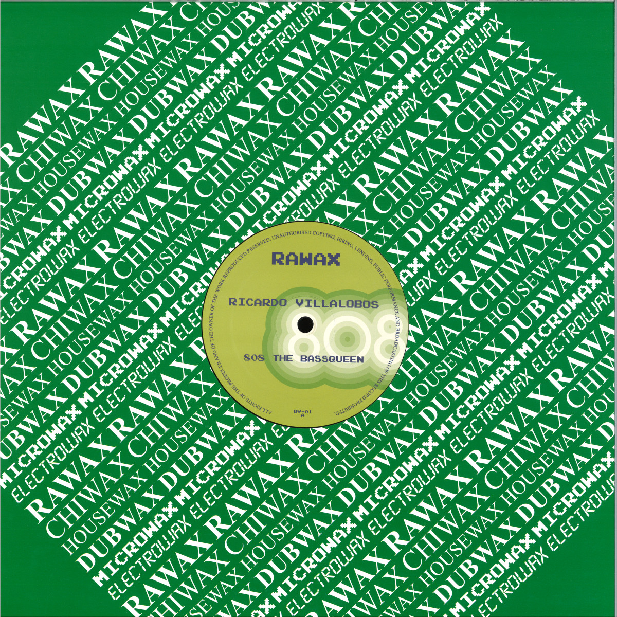 Ricardo Villalobos - 808 THE BASSQUEEN | Rawax Records (RV-01)