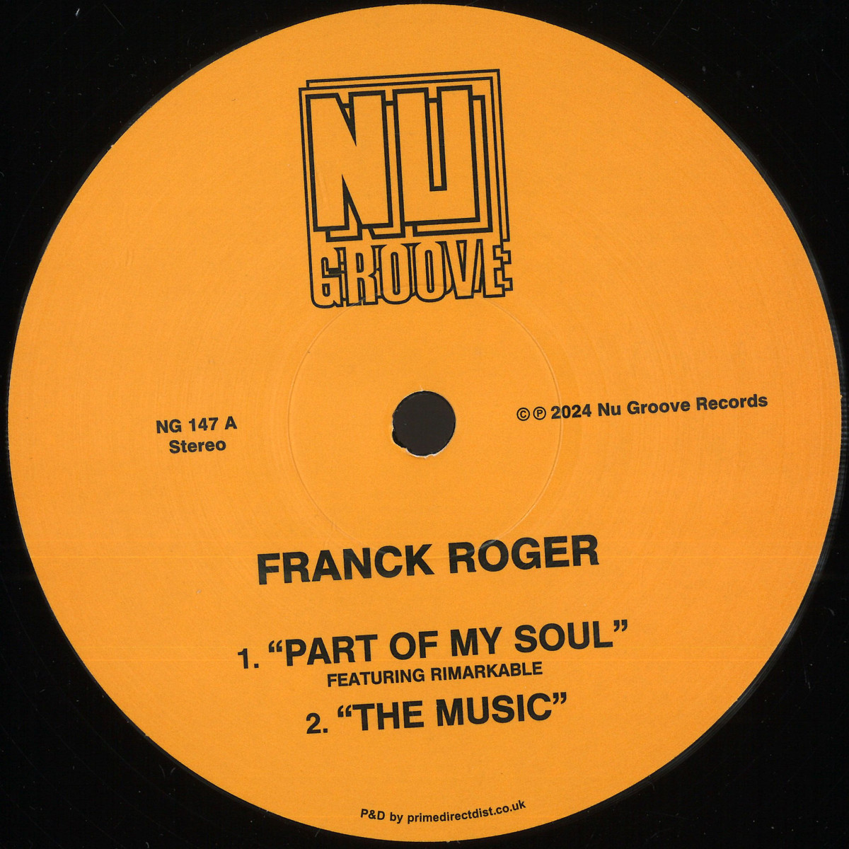 Franck Roger - Cosmic Tree EP | Nu Groove (NG147) Franck Roger - Cosmic Tree EP | Nu Groove (NG147)