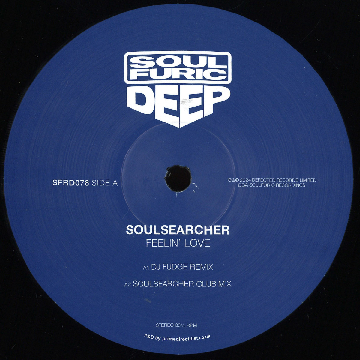 Soulsearcher  &  Urban Blues Project - Feelin' Love / Your Heaven | Soulfuric Deep (SFRD078) - main
