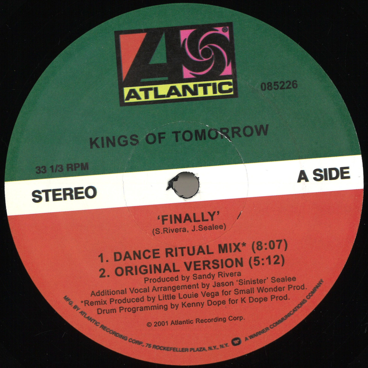 Kings of Tomorrow - Finally | Atlantic (085226)