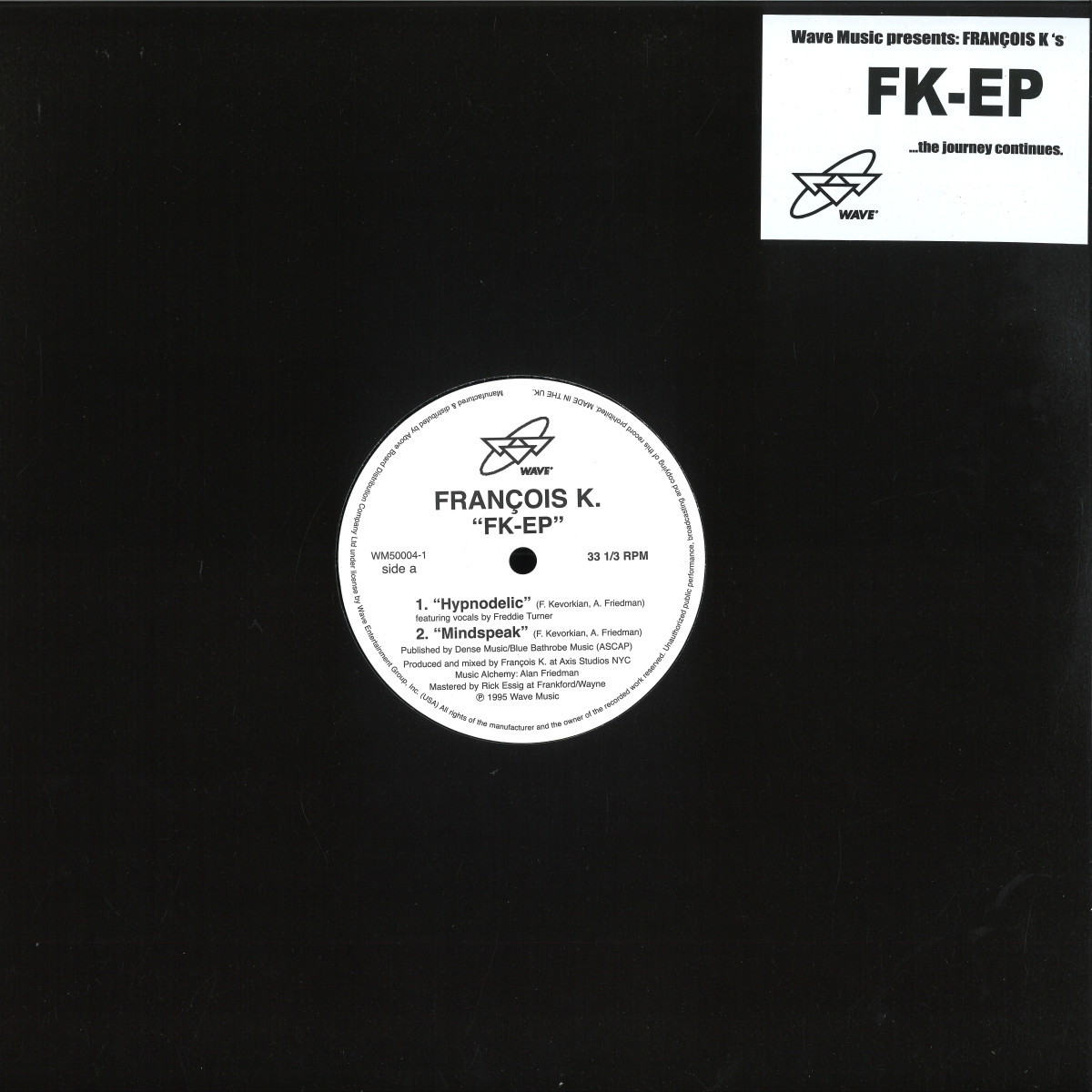 Francois K - FK EP | WAVE MUSIC (50004-1)