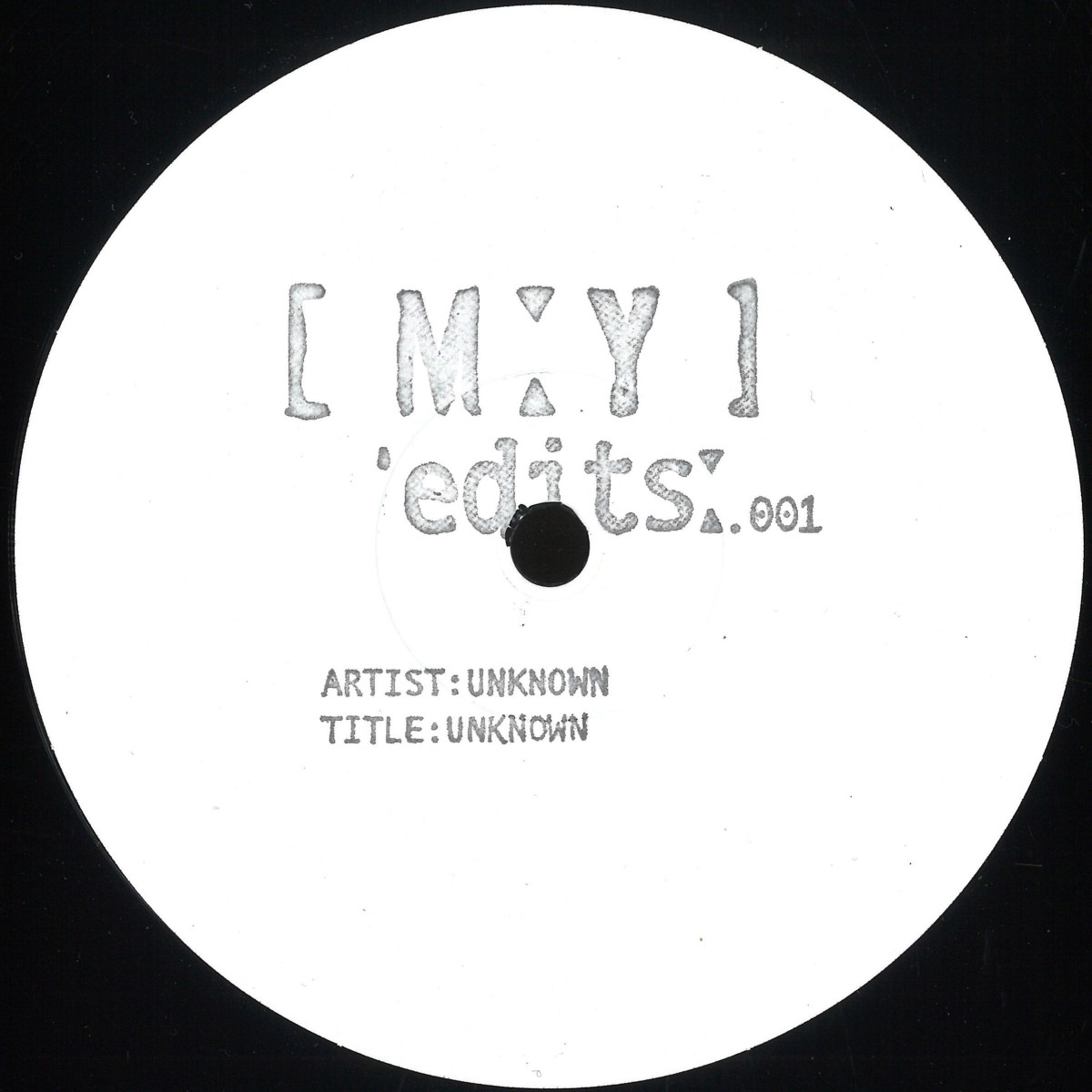Unknown Artist - Moxy Edits 001 | Myedits (MYEDITS001)