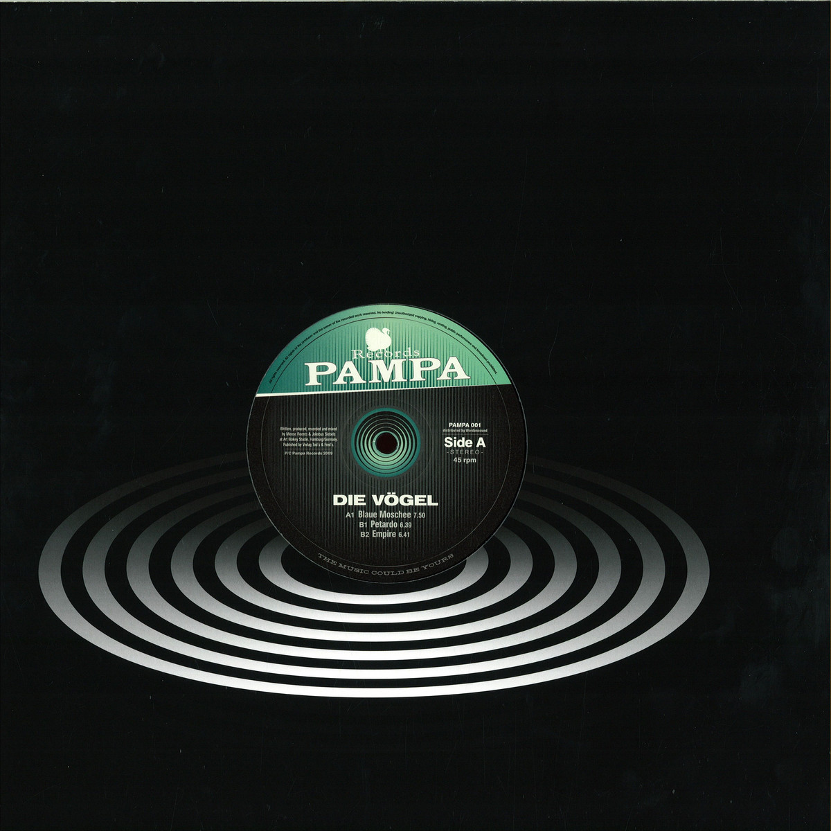 Die Vögel - Blaue Moschee | PAMPA (PAMPA001) - main Die Vögel - Blaue Moschee | PAMPA (PAMPA001) - main