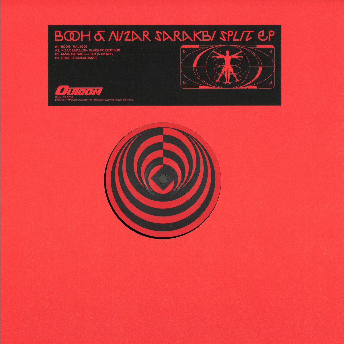 BOOH  &  Nizar Sarakbi - Booh & Nizar Sarakbi Split EP | Outdom Records (OTD005) - main