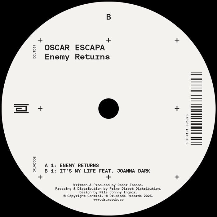 Oscar Escapa - Enemy Returns | Drumcode (DCLTD37) - 2 Oscar Escapa - Enemy Returns | Drumcode (DCLTD37) - 2