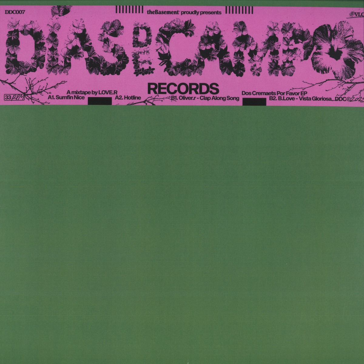 Love.r - Dos Cremaets Por Favor EP | Días De Campo Records (DDC007)