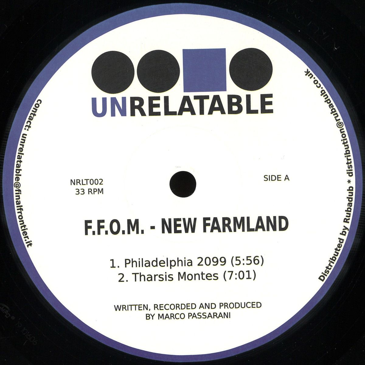F.F.O.M - New Farmland | Unrelatable (NRLT002)