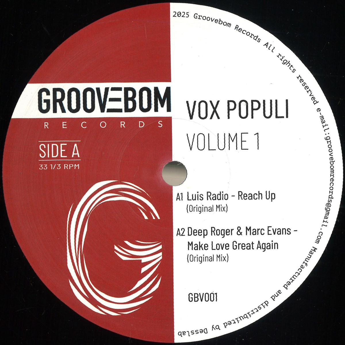 Various Artists - Vox Populi Volume 1 | Groovebom Records (GBV001)