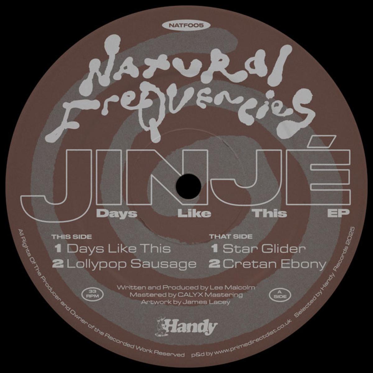 Jinjé - Days Like This EP | Natural Frequencies (NATF005)