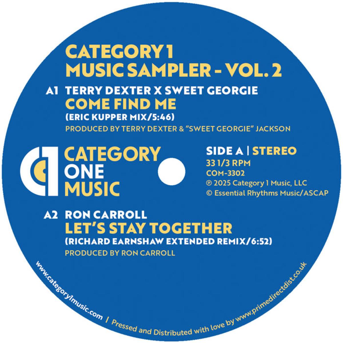 Terry Dexter - Category 1 Music Sampler - Vol. 2 |  () - main