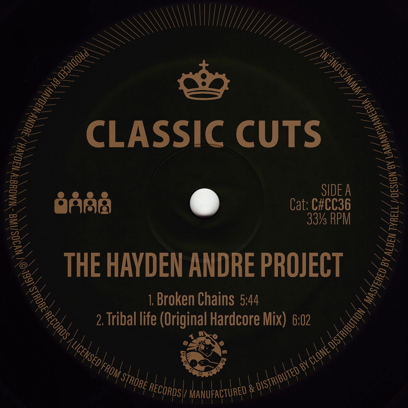 The Hayden Andre Project - Tribal Life / Groovy Baby EP | Clone Classic Cuts (C#CC036)