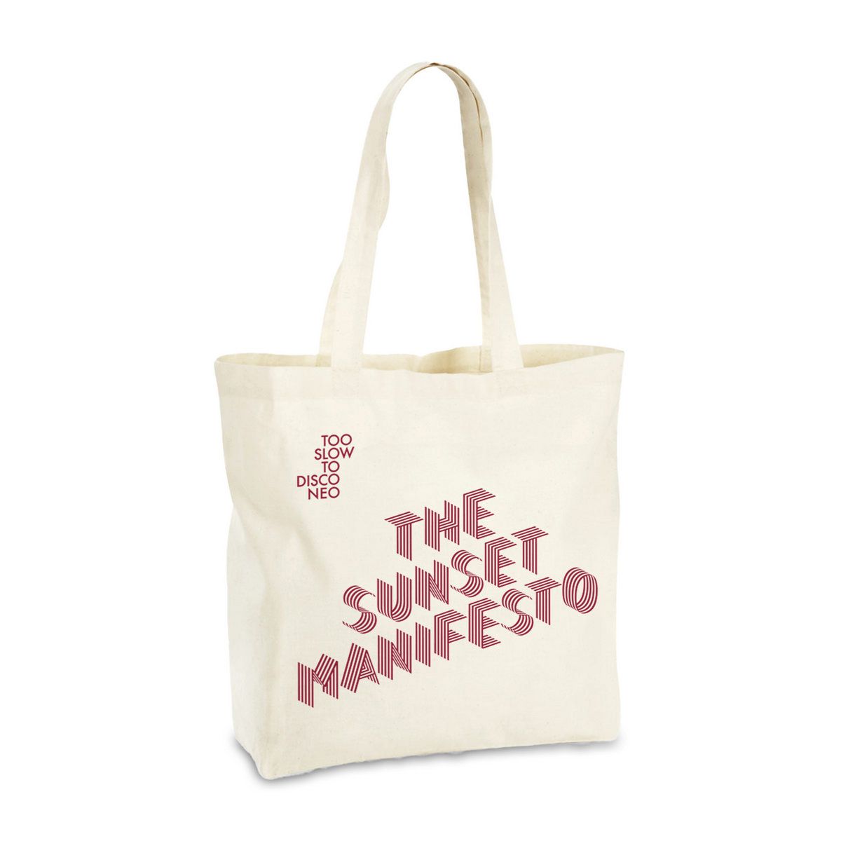Sunset Manifesto - Beach Bag with Sticker - main
