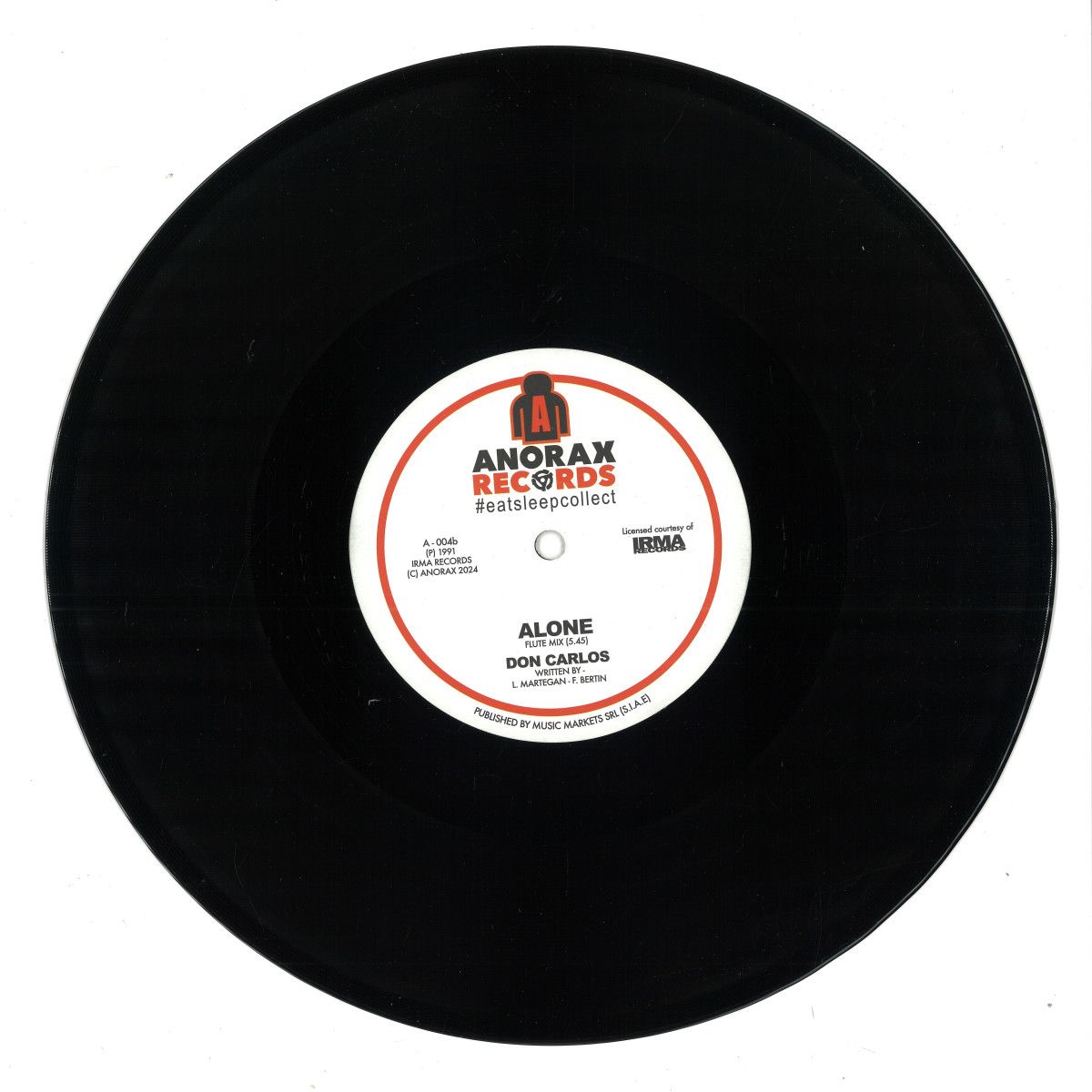 Don Carlos - Alone | Anorax Records (A004)