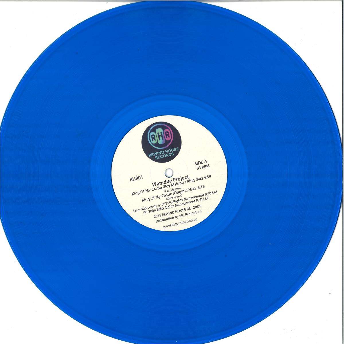 Wamdue Project - King Of My Castle (Blue Vinyl) | REWIND HOUSE RECORDS (RHR01C)