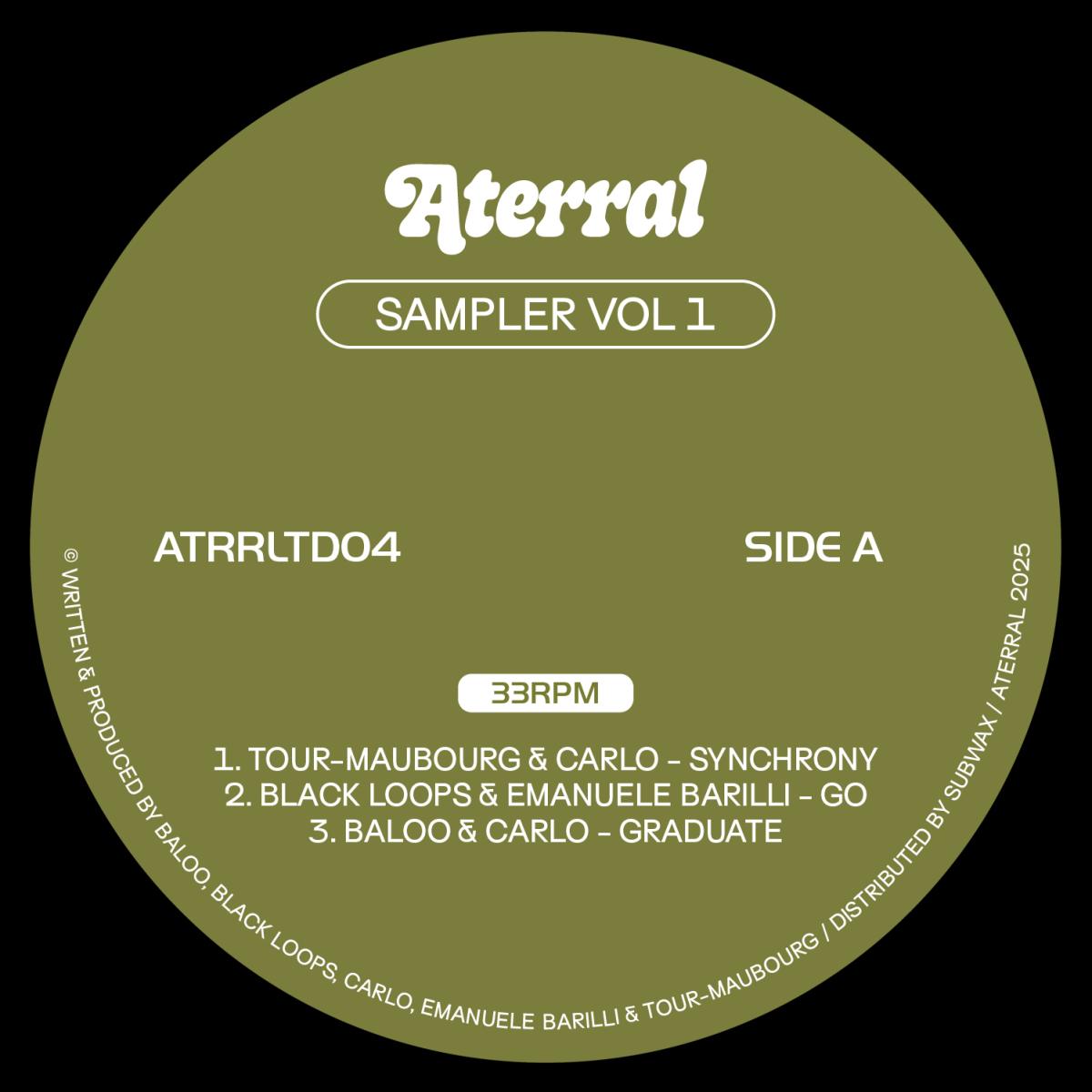 Various Artists - Sampler Vol. 1 | Aterral (ATRRLTD04) - main