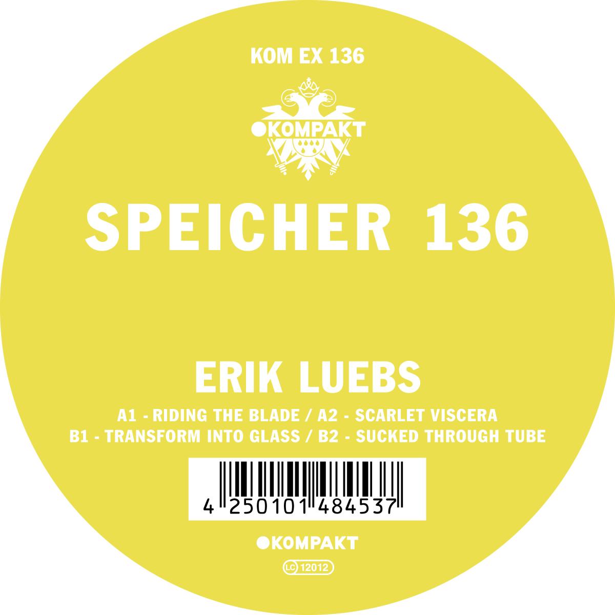 Erik Luebs - Speicher 136 | Kompakt Extra (KOMEX136) - main