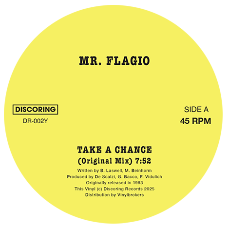 Mr. Flagio - Take A Chance | Discoring Records (DR-002Y) - 2 Mr. Flagio - Take A Chance | Discoring Records (DR-002Y) - 2