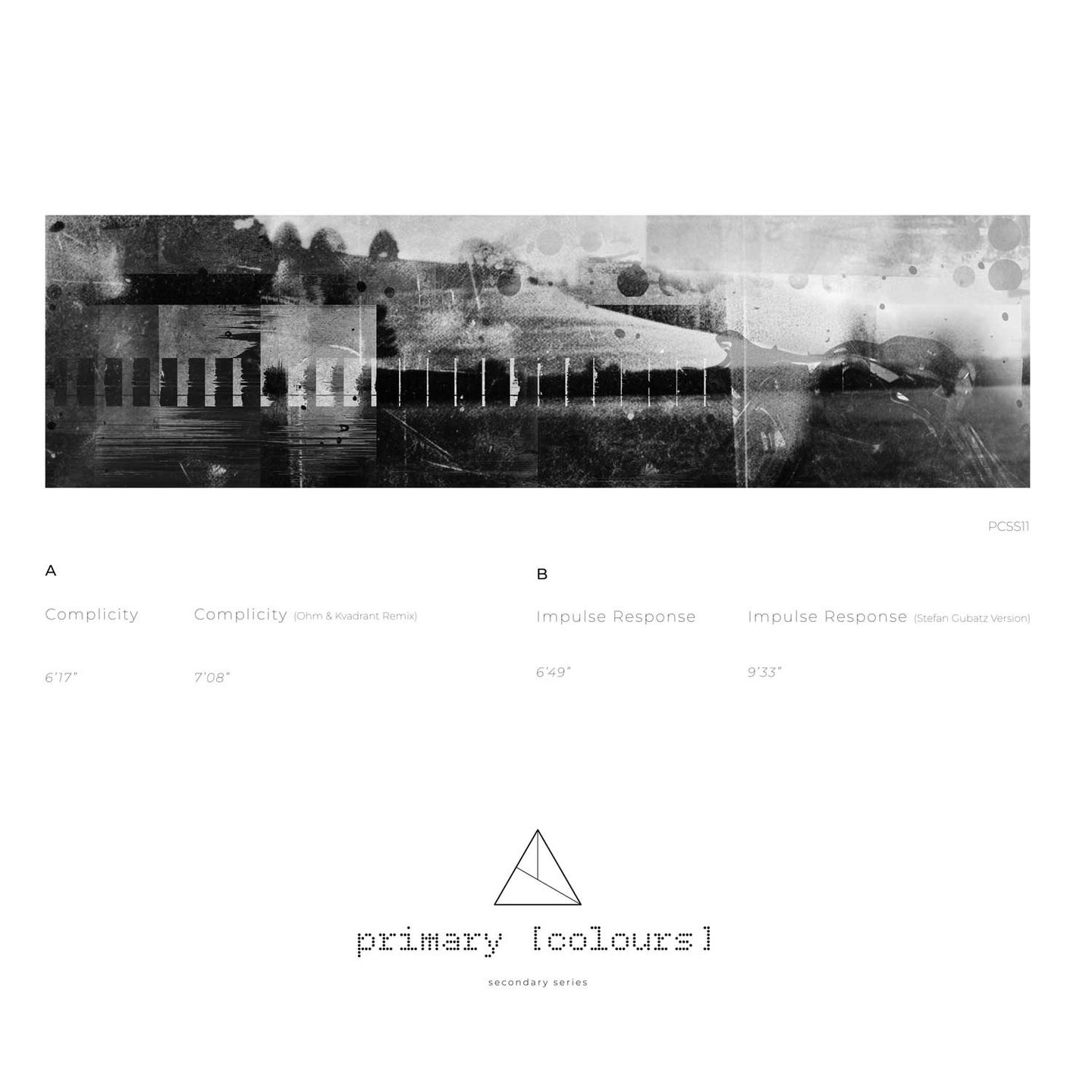 Stelios Vassiloudis - Dislocation (Ohm & Kvadrant, Stefan Gubatz. Remixes) | Primary [colours] (PCSS11) - main