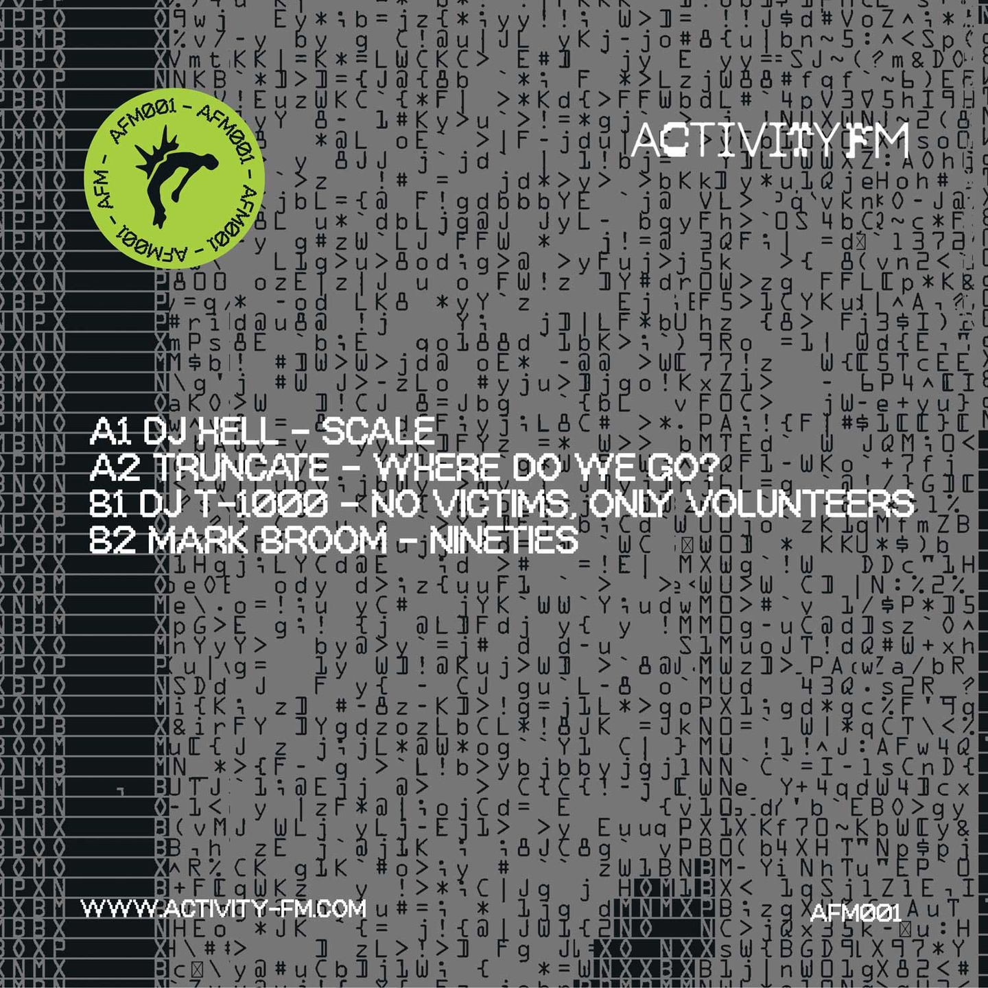 DJ Hell  &  Truncate  &  DJ T-1000  &  Mark Broom - AFM 001 | Activity FM (AFM001) - 2