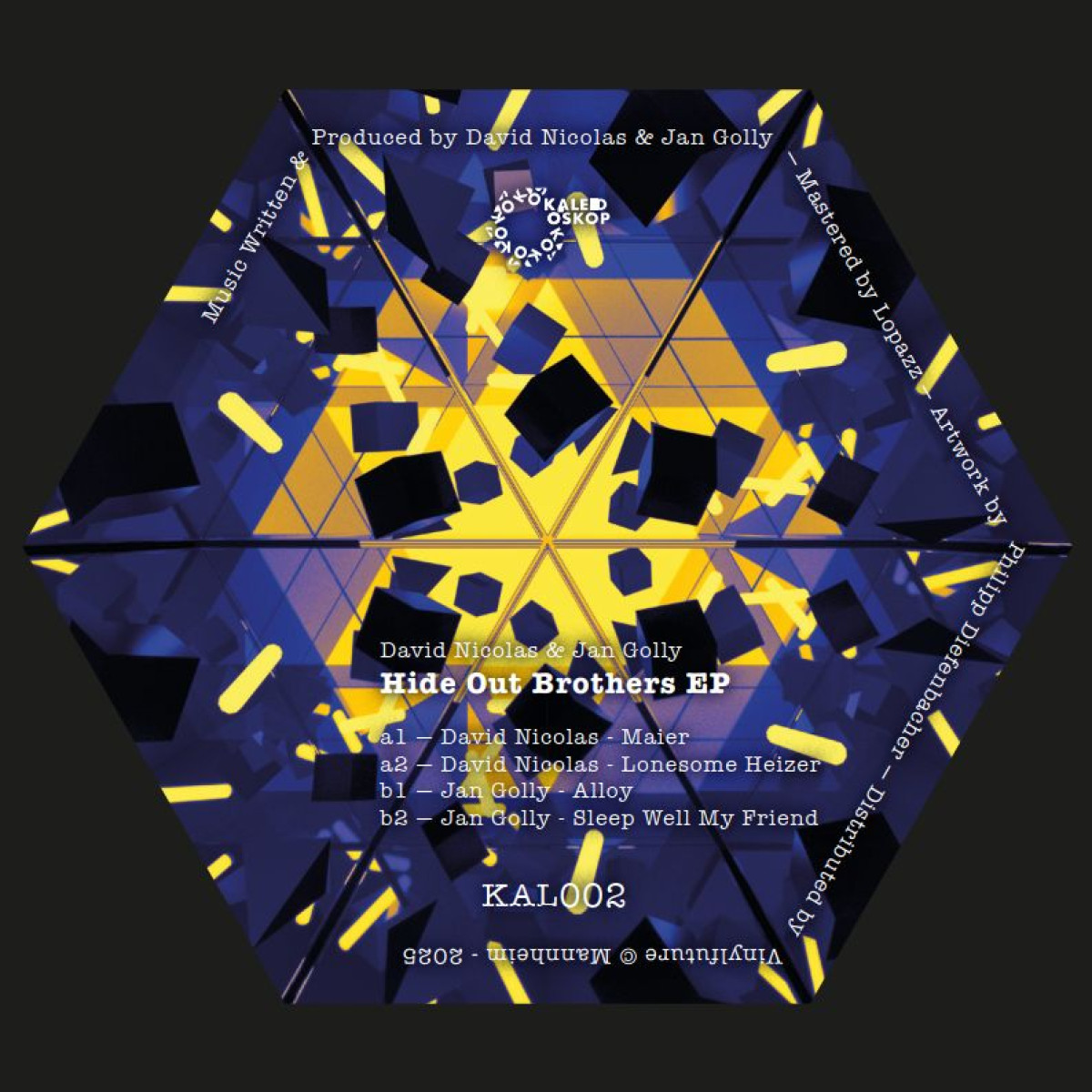 David Nicolas - Hide Out Brothers EP | Kaleidoskop (KAL002) - main David Nicolas - Hide Out Brothers EP | Kaleidoskop (KAL002) - main