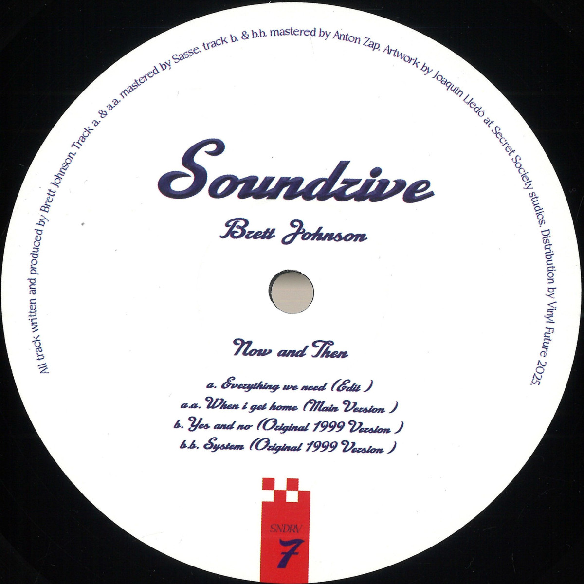 Brett Johnson - Now And Then | Soundrive Music (SNDRV7) - main Brett Johnson - Now And Then | Soundrive Music (SNDRV7) - main