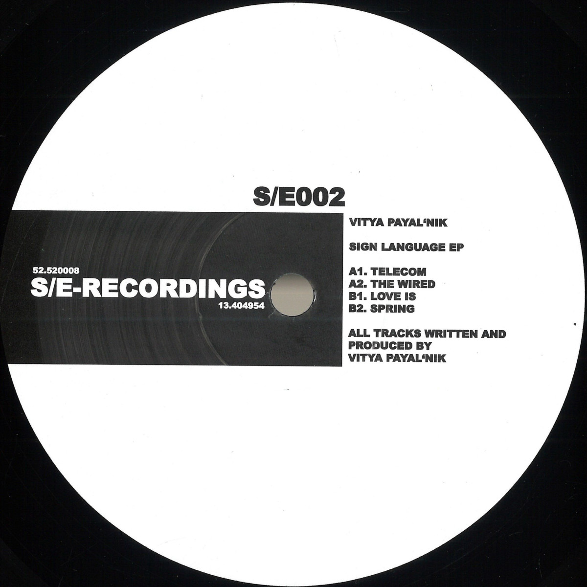 Vitya Payal'nik - Sign Language EP | System Error (S/E002) - main