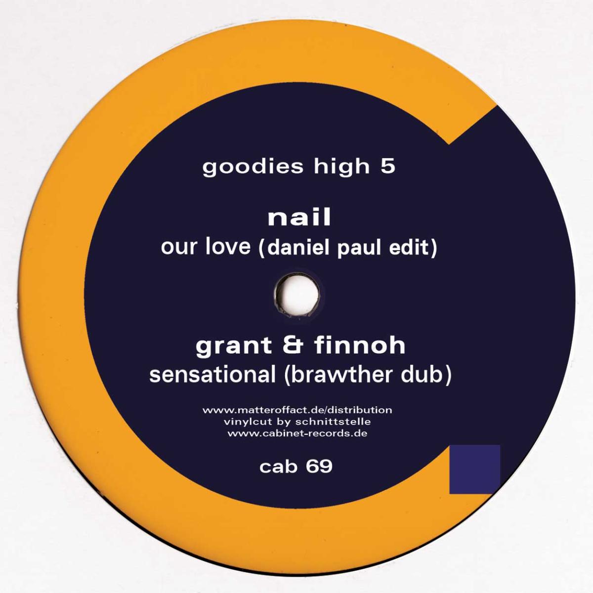 Various - Goodies High 5 EP | Cabinet Records (CAB69) - main Various - Goodies High 5 EP | Cabinet Records (CAB69) - main