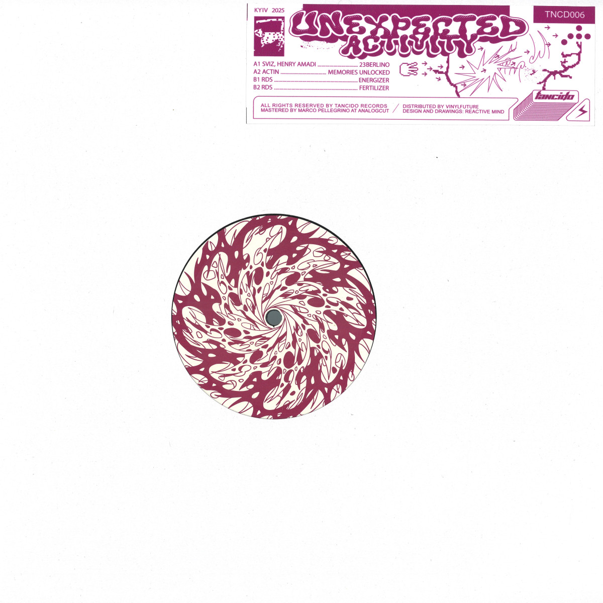 Various - Unexpected Activity EP | Tancido (TNCD006) - main Various - Unexpected Activity EP | Tancido (TNCD006) - main