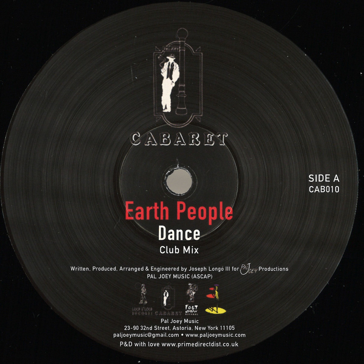 Earth People - Dance | Cabaret (CAB010) - main Earth People - Dance | Cabaret (CAB010) - main