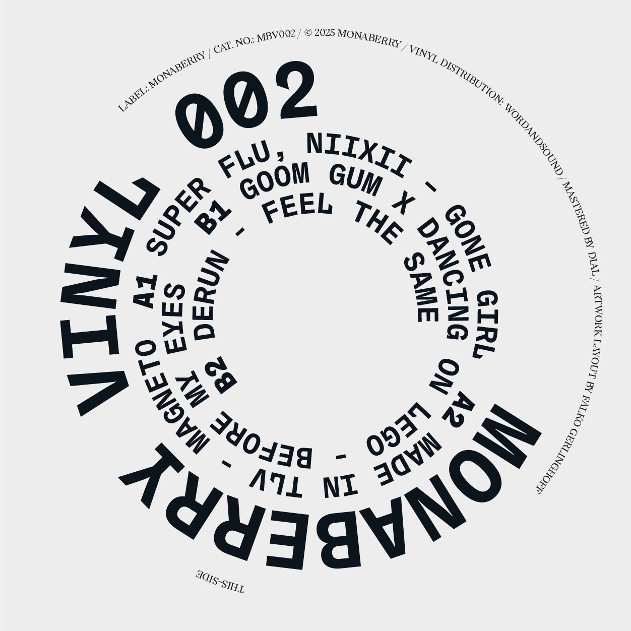 Various - On Lego - Derun - Monaberry Vinyl 002 | Monaberry (MBV002) - main Various - On Lego - Derun - Monaberry Vinyl 002 | Monaberry (MBV002) - main