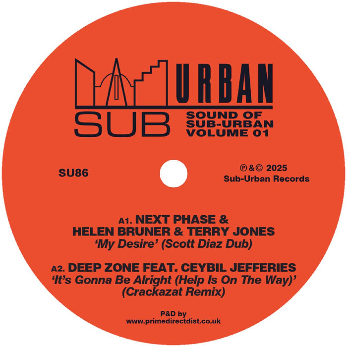 Various - The Sound Of Sub-Urban Volume 1 | Sub-Urban Records (SU86) - main Various - The Sound Of Sub-Urban Volume 1 | Sub-Urban Records (SU86) - main