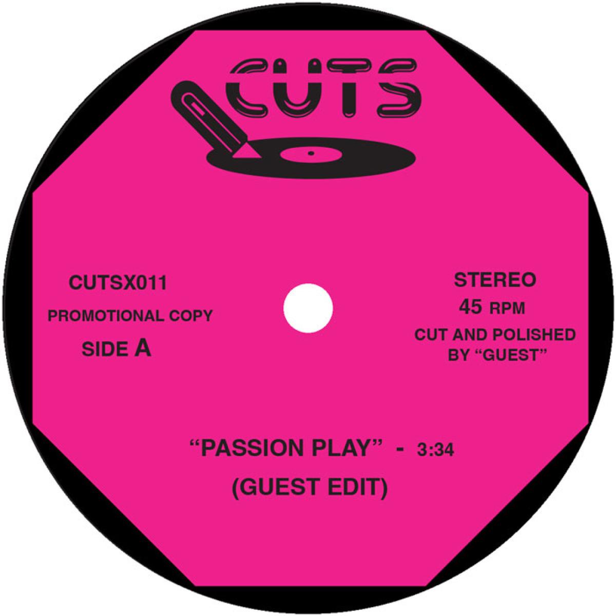 GUEST - GUEST MINI-EDITS No.7 (7") | CUTS (CUTSX011) - main GUEST - GUEST MINI-EDITS No.7 (7") | CUTS (CUTSX011) - main