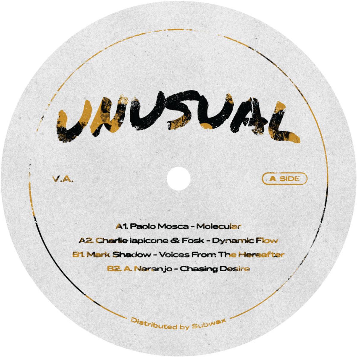 Various - Unusual VA01 EP | Unusual Traxx (UNSWAX02) - main Various - Unusual VA01 EP | Unusual Traxx (UNSWAX02) - main