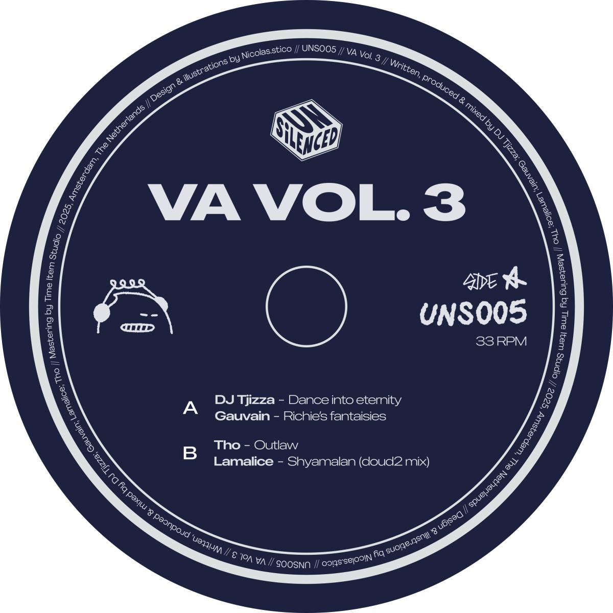 Various - Vol.3 | Unsilenced Music (UNS005) - main Various - Vol.3 | Unsilenced Music (UNS005) - main
